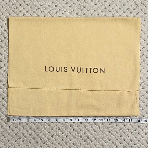 LOUIS VUITTON Authentic Purse Large Dust Bag18 14